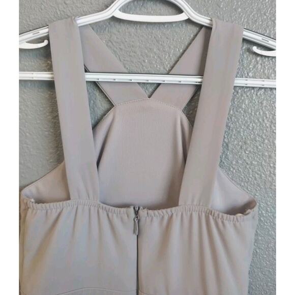 Lulu's Forevermore Gray Halter Skater Dress Size XSmall - Picture 5 of 16